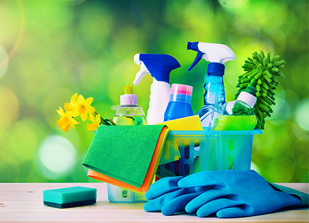 Cleaning supplies